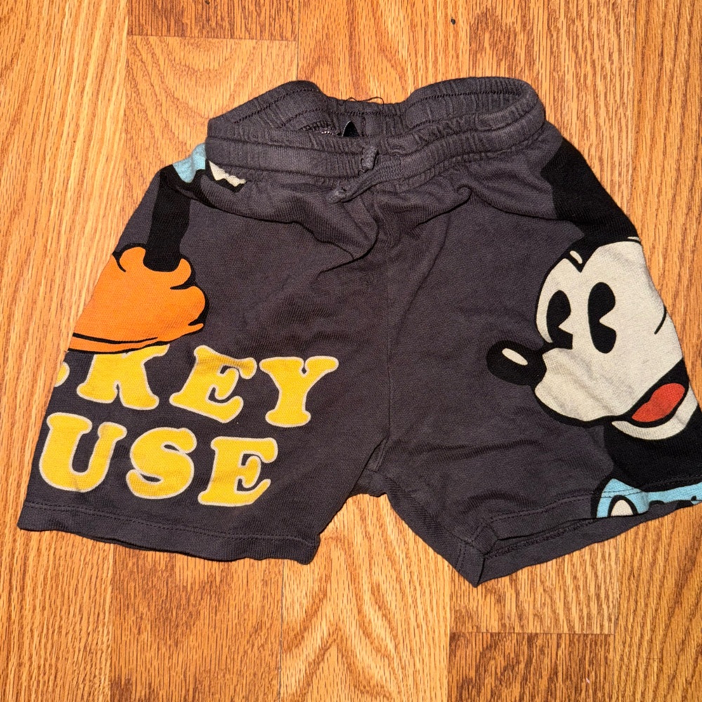 Zara Mickey Mouse shorts